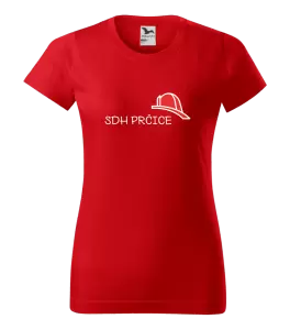 Dámske tričko SDH s vlastným názvom zboru
