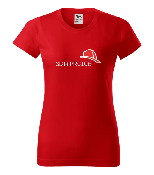 Dámske tričko SDH s vlastným názvom zboru