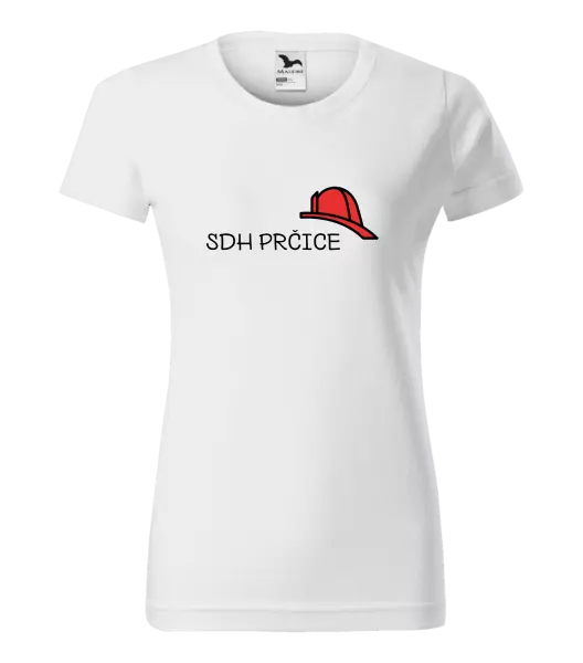 Dámske tričko SDH s vlastným názvom zboru