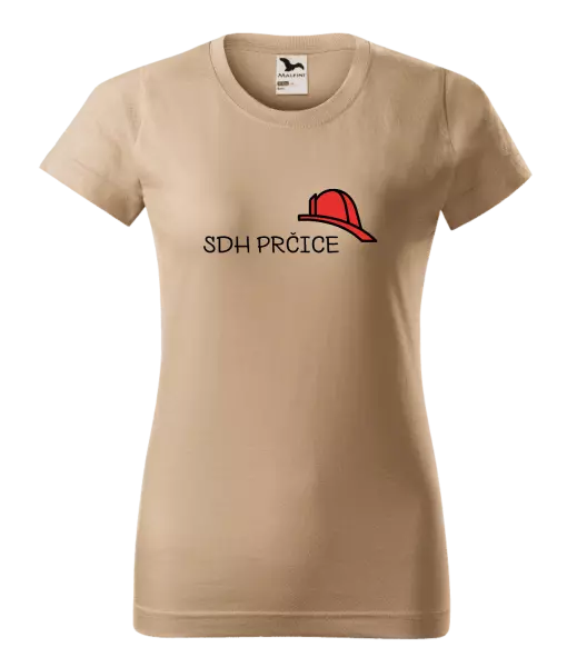 Dámske tričko SDH s vlastným názvom zboru