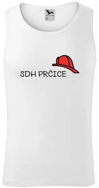 Pánske tielko SDH s vlastným názvom zboru