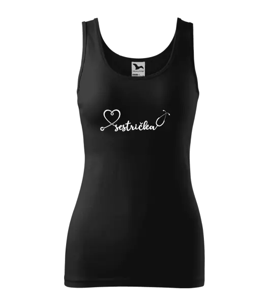Dámske tielko Sestrička - stetoskop