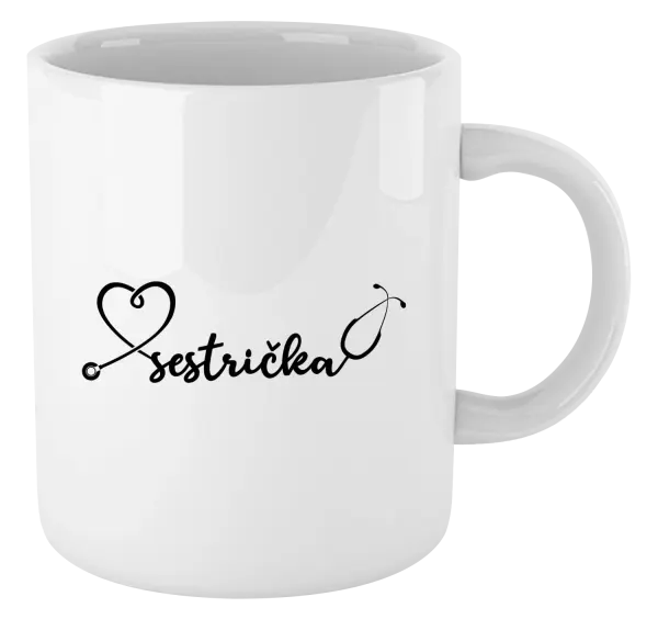 Hrnček Sestrička - stetoskop