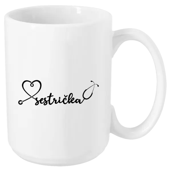 Hrnček Sestrička - stetoskop