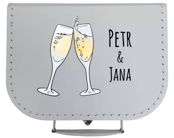 Kufrík Poháre s menami