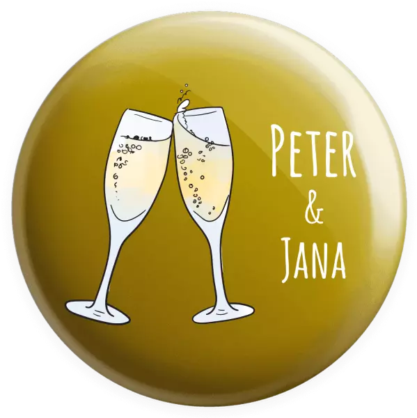 Placka Poháre s menami