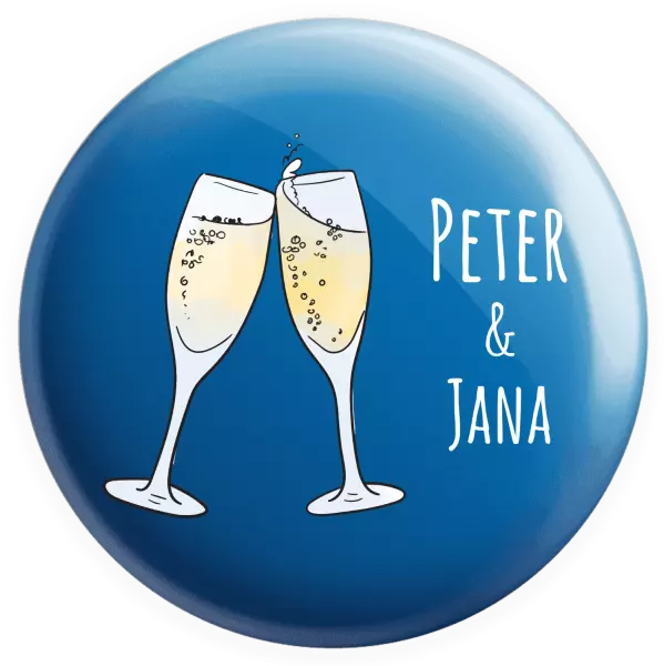 Placka Poháre s menami