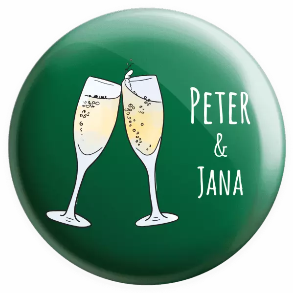 Placka Poháre s menami