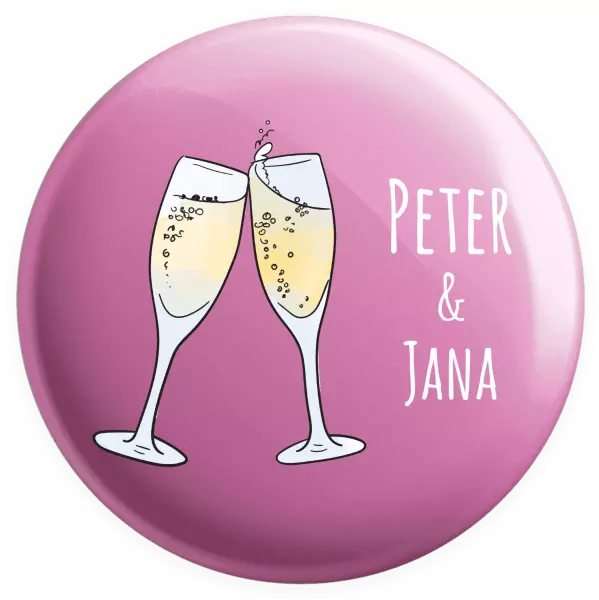 Placka Poháre s menami