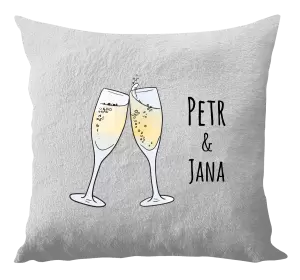 Vankúš Poháre s menami