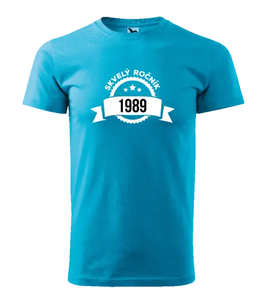 Pánske narodeninové tričko Skvelý ročník
