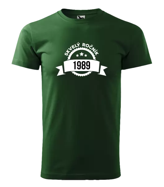 Pánske narodeninové tričko Skvelý ročník