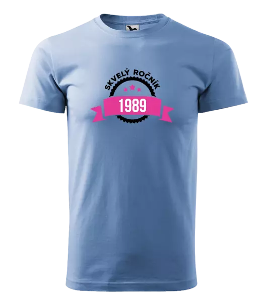 Pánske narodeninové tričko Skvelý ročník