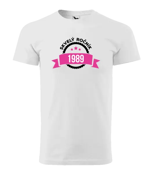 Pánske narodeninové tričko Skvelý ročník