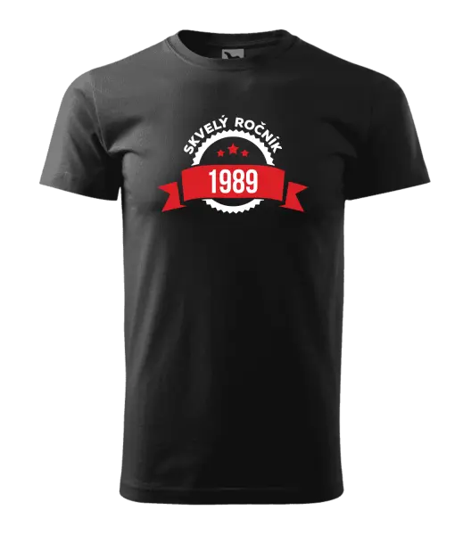 Pánske narodeninové tričko Skvelý ročník
