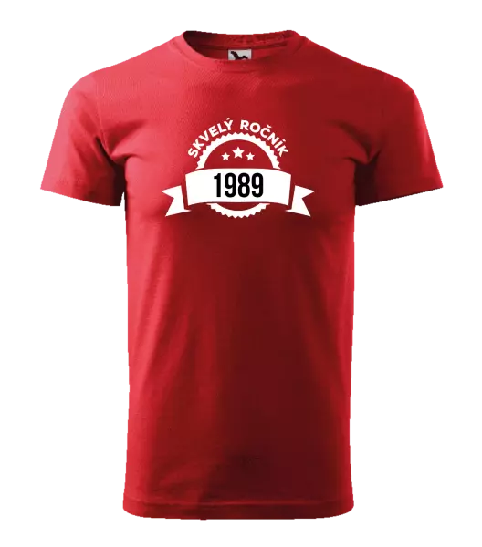 Pánske narodeninové tričko Skvelý ročník