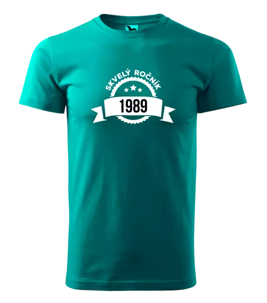 Pánske narodeninové tričko Skvelý ročník