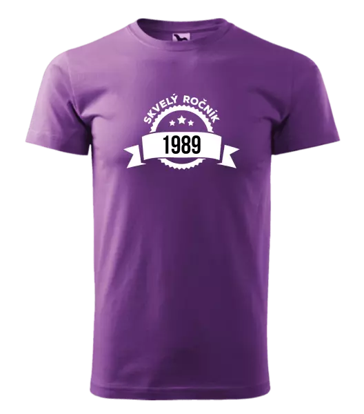 Pánske narodeninové tričko Skvelý ročník