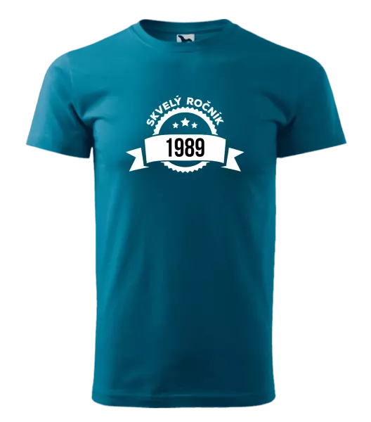 Pánske narodeninové tričko Skvelý ročník