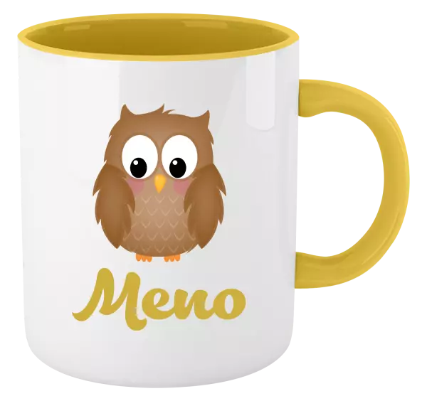 Hrnček  Sovička s menom