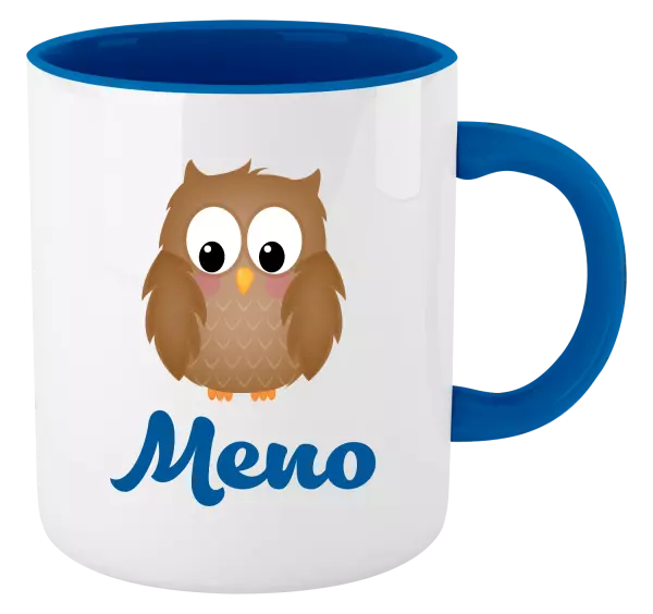Hrnček  Sovička s menom