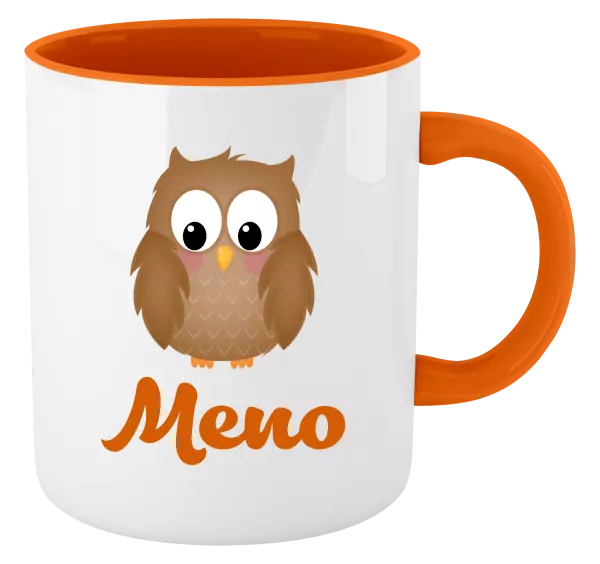 Hrnček  Sovička s menom