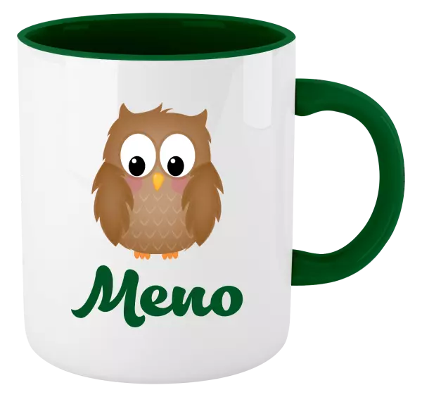 Hrnček  Sovička s menom