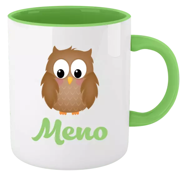 Hrnček  Sovička s menom