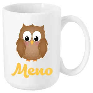 Hrnček Sovička s menom