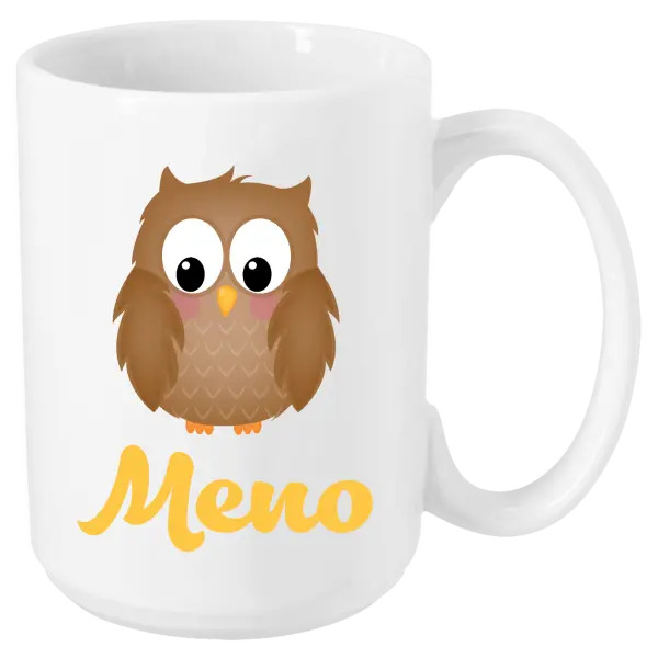 Hrnček Sovička s menom