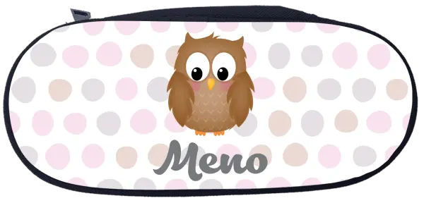 Peračník Sovička s menom