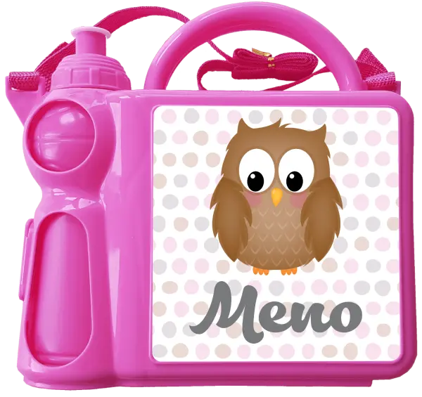 Set na desiatu Sovička s menom