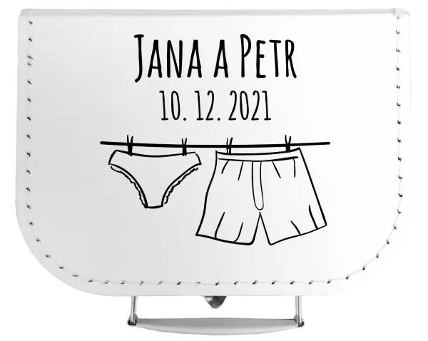 Kufrík Spodná bielizeň s menami