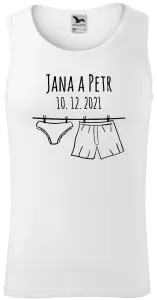 Pánske tielko Spodná bielizeň s menami