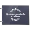 Plexi album sa sponami Spoločné spomienky, čierne lístočky