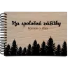 Drevený album s krúžkovou väzbou Spoločné zážitky