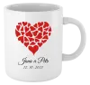 Hrnček Srdce s menami