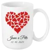 Hrnček Srdce s menami