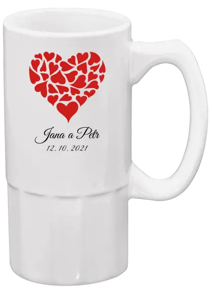 Polliter Srdce s menami