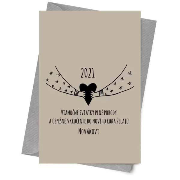 Papier 10 x 15 cm Srdiečko