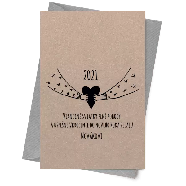 Papier 10 x 15 cm Srdiečko