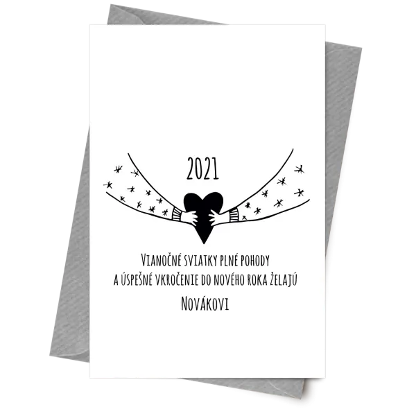 Papier 10 x 15 cm Srdiečko