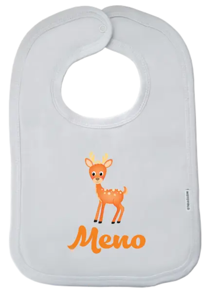 Detský podbradník Srnček s menom