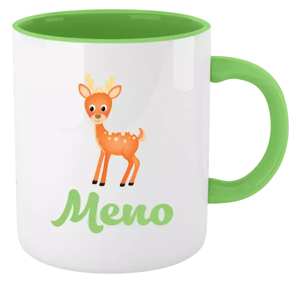 Hrnček  Srnček s menom