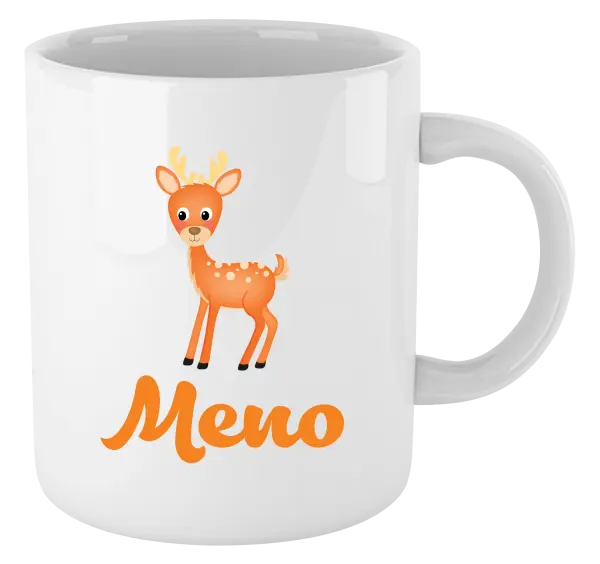 Hrnček Srnček s menom