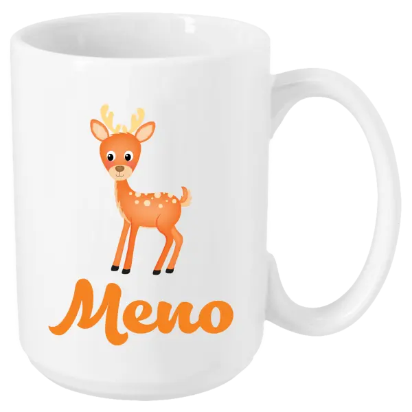 Hrnček Srnček s menom