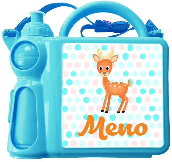 Set na desiatu Srnček s menom