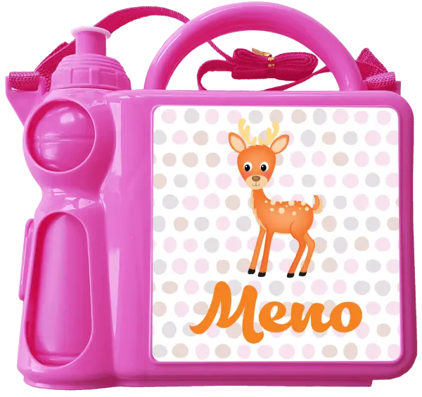 Set na desiatu Srnček s menom