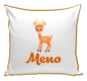 Vankúš Srnček s menom