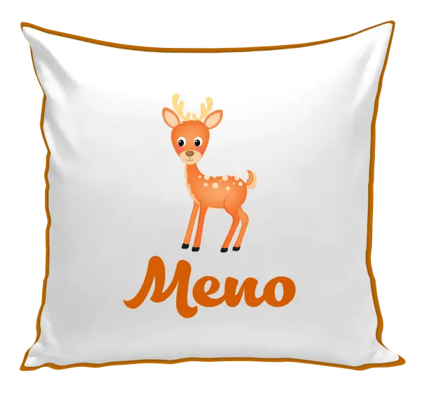 Vankúš Srnček s menom